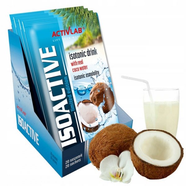 Activlab IsoActive napój (kokos) - 20 saszetek
