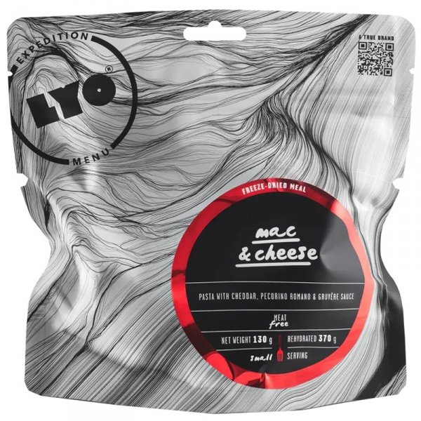 LYOFOOD Makaron w sosie serowym 130g/370g