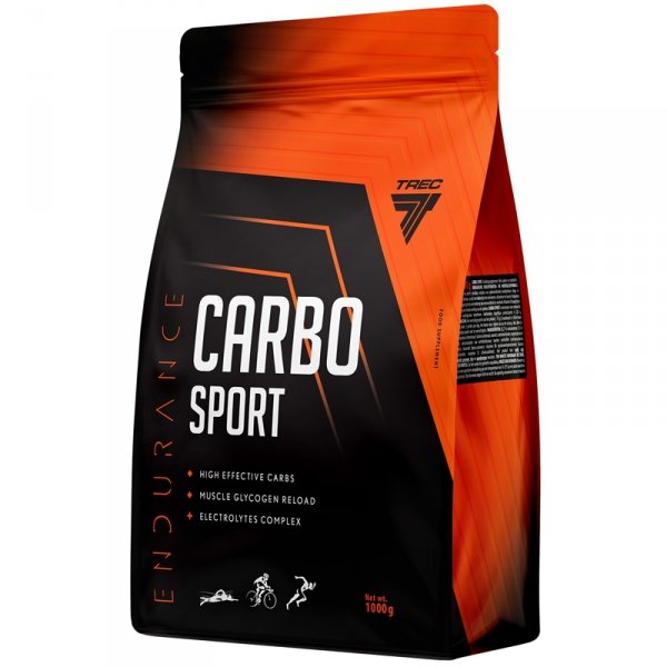 Trec Nutrition Carbo Sport węglowodany (pomarańcza) - 1kg