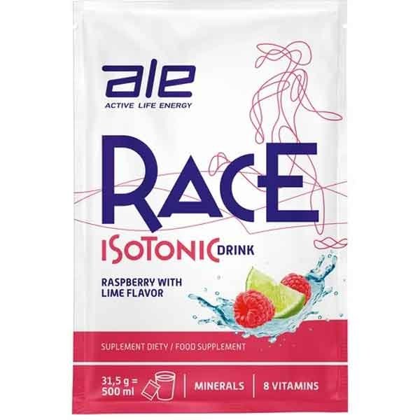 ALE Race Isotonic Drink napój izotoniczny (malina z limonką) - 31,5g