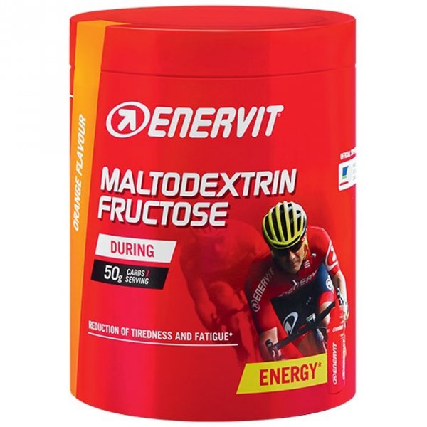 Enervit Maltodextrin Fructose maltodekstryna fruktoza napój  (pomarańczowy) - 500g