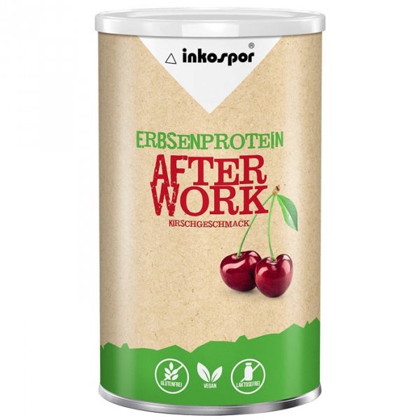 Inkospor Erbsenprotein After Work (wiśniowy) - 350g