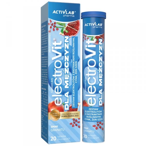 Activlab Electrovit dla mężczyzn (granat) - 20tabl.