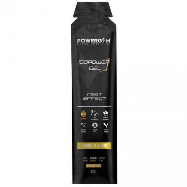 PowerGym IsoPower Gel żel z kofeiną (cytryna) - 40 g