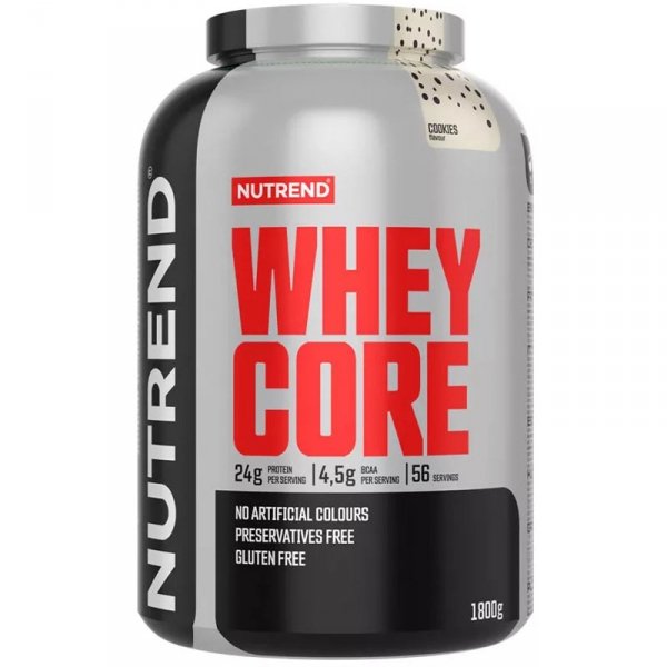 Nutrend Whey Core koncentrat serwatki (ciastko) - 1,8kg