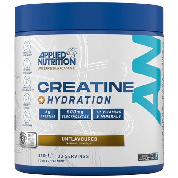 Applied Nutrition  Creatine + Hydration kreatyna i elektrolity (neutralny) - 360g