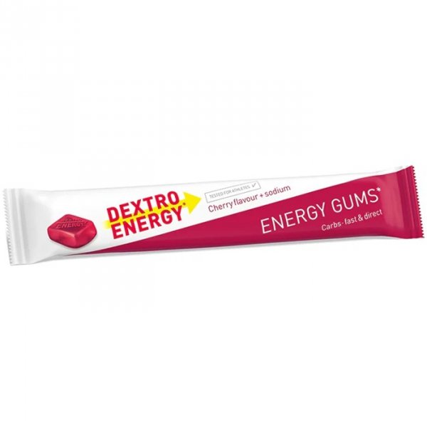 Dextro Energy Gums żelki z sodem (wiśnia) - 45g