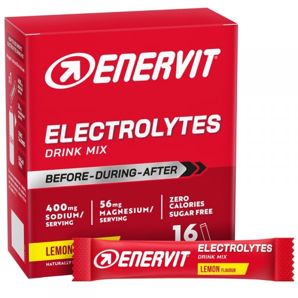 Enervit Sport Electrolytes elektrolity (cytryna) - 16x4g