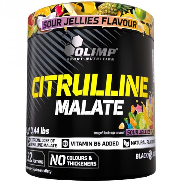 Olimp Citrulline Malate jabłczan cytruliny (kwaśne żelki) - 200g