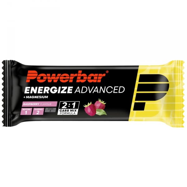 PowerBar Energize Advanced baton (malina) - 55g