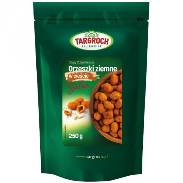 Targroch Orzechy ziemne w cieście o smaku salsy - 250g