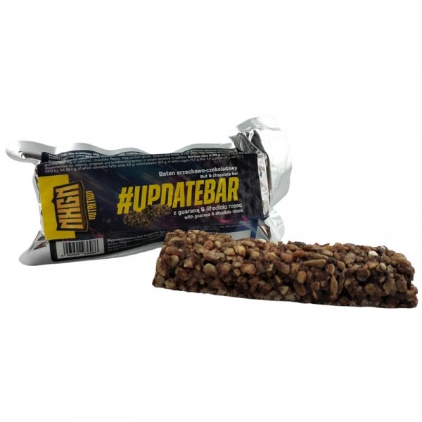 NXGN Nutrition Updatebar baton orzechowy z czekoladą i guaraną - 40g