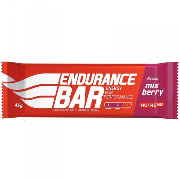 Nutrend Endurance Bar (mix berry) - 45g