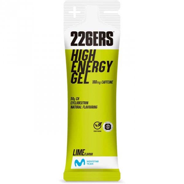 226ERS High Energy Gel Caffeine żel energetyczny z kofeiną (limonka) - 76g