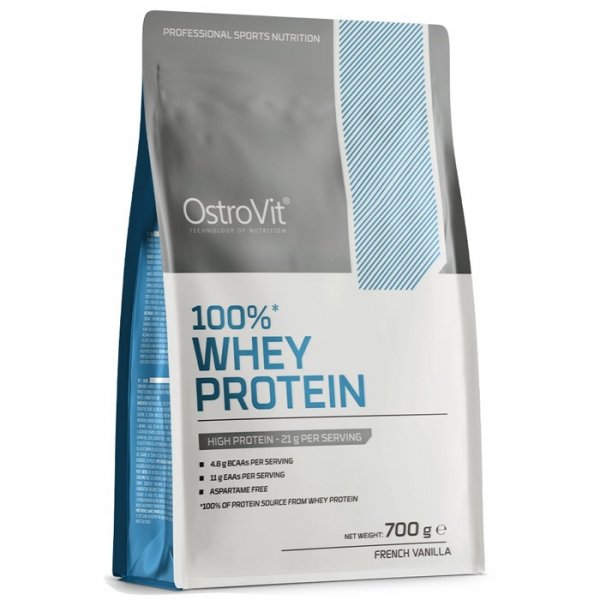 OstroVit 100% Whey Protein koncentrat białka serwatkowego (wanilia) - 700g