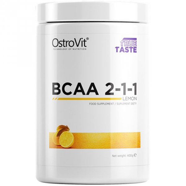 OstroVit BCAA 2-1-1 aminokwasy (cytrynowy) - 400g