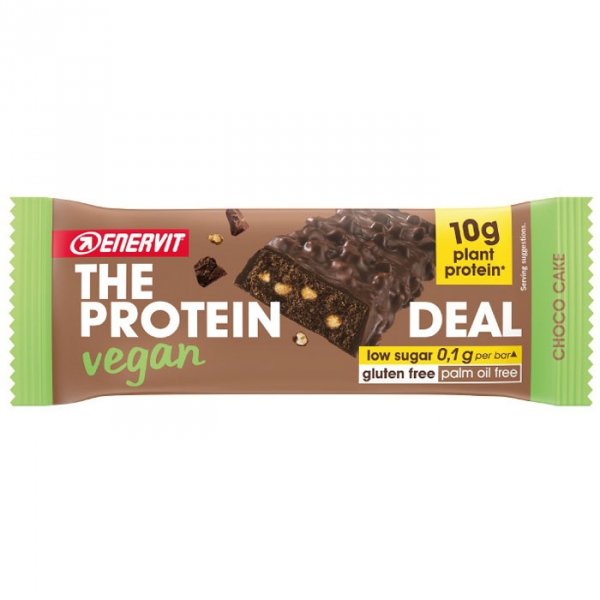 Enervit Protein Deal Vege baton białkowy wege (tort czekoladowy) - 40g