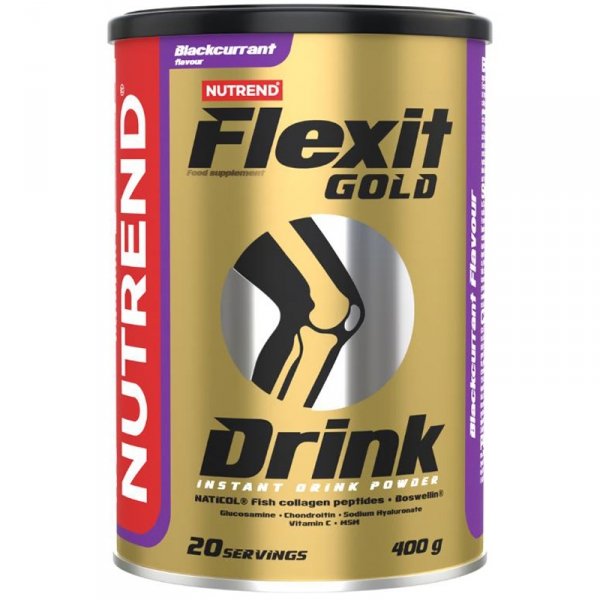 Nutrend Flexit Gold Drink (czarna porzeczka) - 400g