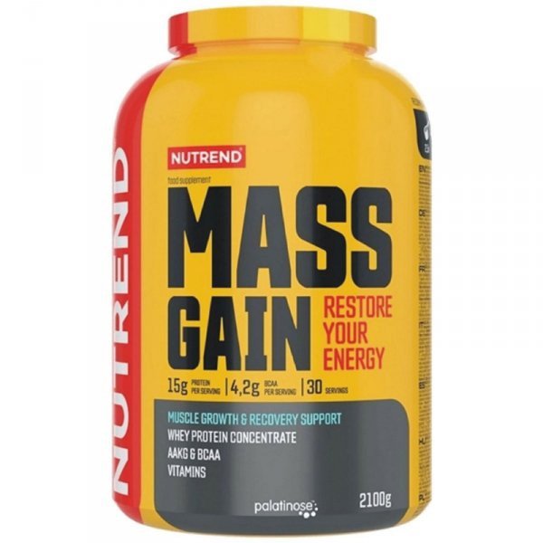 Nutrend Mass Gain napój regeneracyjny (biszkopty) - 2,1kg