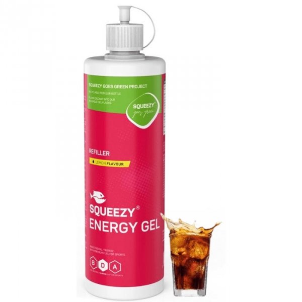 Squeezy żel energetyczny refiller uzupełniacz (cola+kofeina) - 500ml