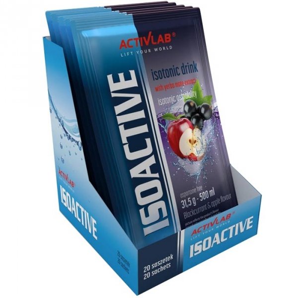 Activlab IsoActive napój (czarna porzeczka z jabłkiem) - 20 saszetek