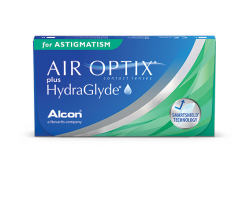 Soczewki miesięczne Air Optix plus Hydraglyde for Astigmatism 3 szt