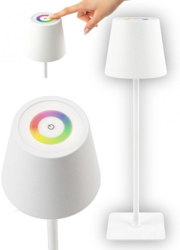 Lampka LED wbudowany akumulator kolory Classbach C-TL 4025 (biały)