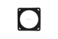 Uszczelka płaska NBR65 Sha 3mm 180x150 otw. 4x12,5 (039-10028) 