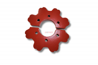 Zębatka napędu taśmy 15 mm, zębatka głównego wału napędowego UPR 4-12,5 