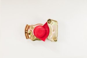 Głowiczka powietrza twarda EURO M22X1,5 czerwona 030-10114