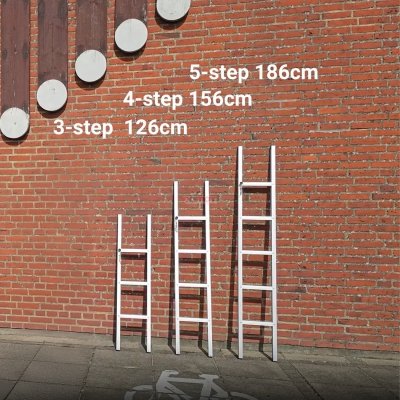 SlimLine 5-stopniowa – składana drabina (A089)