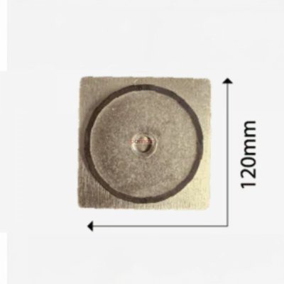 Bezwstrząsowy ubijak do kostki brukowej 120x120 mm (SHO3995C)