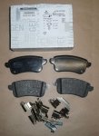Plaquettes de frein arrière d'origine pour Renault Megane III 13- , 440603558R