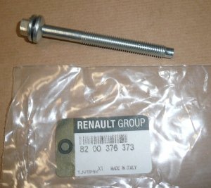 Original  Boulon de fixation d'injecteur Renault Koleos, Espace IV, Laguna II, III, Koleos, Latitude, Trafic II, Vel Satis, Mega
