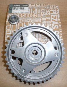 Original  Poulie d'arbre à cames Renault Kangoo 1.5DCI K9K diam. 119,5mm/11mm/40dents Renault Master I,II,Modus,Clio I,II,Dacia 
