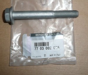 Original  Boulon de la roue de distribution Renault Trafic II, Renault Laguna II, Renault Vel Satis M10 , 7703002825