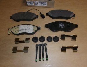 Original  Plaquettes de frein Citroën Jumper, Peugeot Boxer 06|} avant 2.2HDI/3.0HDI système de freinage Bosch ,  1647864180