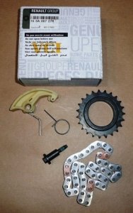 Ensemble de chaîne de distribution d'arbre à cames Renault Master III Movano 2.3 dci, 150a06727r