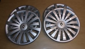 Original  Enjoliveurs Renault 14 pouces ensemble de 4 pièces. , 7711943949