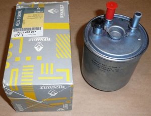 Original  Filtre à carburant Renault Kangoo 1.5DCI , 7701478277
