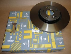 $ Original  Disque de frein Renault Laguna II avant 1 pièce ventilée non livrable , 8200007122