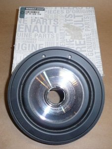 $ Poulie de vilebrequin Renault Laguna II, Trafic II mot F4R, F4P 1.8 16V, 2.0 16V 6PK 151.4mm sur 23.9mm , 8200638754