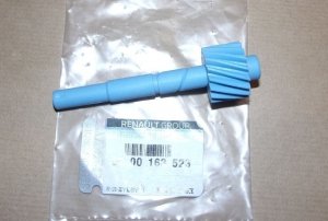 $ Original  Vis sans fin de l'entraînement du câble du compteur Renault Trafic II, Renault Laguna II, Renault Espace III, IV, Renault Master II, Renault Vel Satis PK5/PK6/PF1 , 8200163523