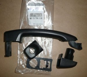 Poignée de porte extérieure d'origine pour Renault Trafic III jusqu'à 12.12.16, 8264000Q0A, 806075522R