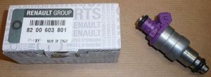 $ Injecteur Renault Clio II, Kangoo, Twingo 1.2 , 8200603801