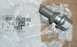 $ VIS DE ROUE CITROËN C6, C5 III =9818845080 - CHANGEMENT DE RÉFÉRENCE. ,  1608734480