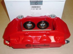 Original ETRIER DE FREIN AVANT GAUCHE  pour RENAULT MEGANE II , CLIO II 2.0 RS 2008- ,  410118514R , 7701066290