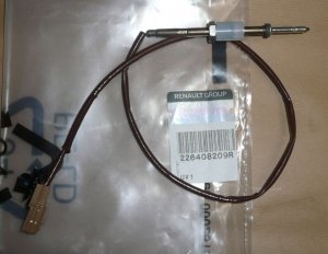 Original Capteur température des gaz d'échappement Renault CLIO IV 1.5DCI , 226405263R