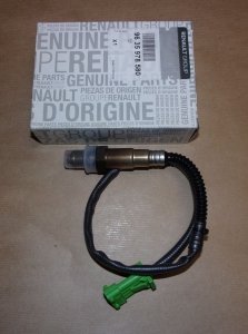 $ Sonde lambda Renault Clio II, Laguna I, II, III, Citroën Berlingo, C2, C3, C4, C5 (X7), DS3/4/5, Xsara, Saxo, Peugeot 206, 306, 307, 308, 407, 508, 607, 806, 807 sonde diagnostique après le catalyseur L-570mm connecteur vert , 9635978580