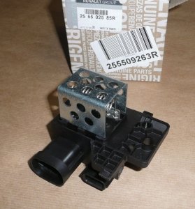 Original Régulateur Climatisation DACIA Logan MCV II RENAULT Clio , 255509263R , 255503792R